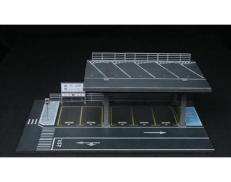 Diorama *Parking lot G*, various