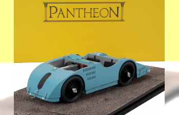 BUGATTI F1 Type 32 (tank) №16 - №11 - №18 Tours A.c.f. Gp (1923) With 2x Mechanic Figures And Accessories, Light Blue