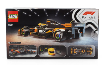 Сборная модель McLAREN Lego Speed Champion - F1 Mcl38 Team Mclaren Season 2024 Lando Norris - 269 Pezzi - 269 Pcs, Orange