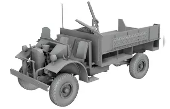 Сборная модель Патрульный грузовик LRDG F30 Wireless Truck (CMP in LRDG service)
