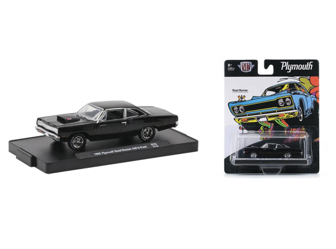 Plymouth Road Runner 440 6-Pack 1969 Black