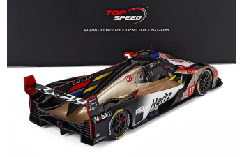 CADILLAC V-series R 5.5l V8 Team Hertz Jota №12 4th 24h Le Mans (2025) Alex Lynn - Norman Nato - Will Stevens, Gold White Black