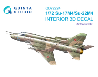 Декаль интерьера кабины Су-17М4/Су-22М4 (Modelsvit)