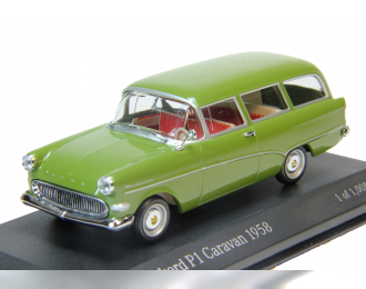 OPEL Rekord P1 Caravan (1958), green