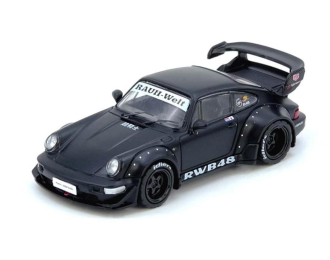 PORSCHE RWB 964, black matt
