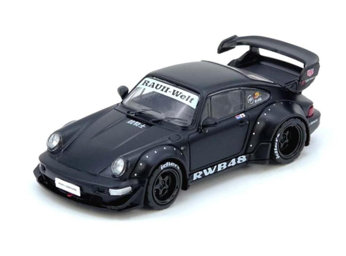 PORSCHE RWB 964, black matt