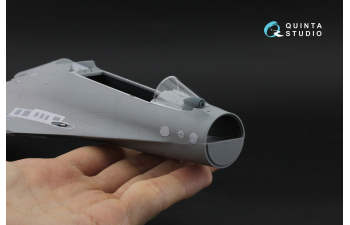 Набор экстерьера Су-30СМ: накладки, лючки и панели, ствол пушки, ОЛС и штанга дозаправки (Звезда)