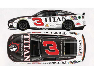 CHEVROLET #3 Austin Dillion *Titan Risk Solutions*, black/red/white 2026