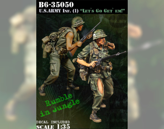 U.S. Army Inf.(1) "Let's Go Get 'Em!" / Пехота Армии США(1) "Давайте Возьмем Их!"