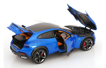FERRARI Purosangue (2022), Blu Corsa - Blue Met