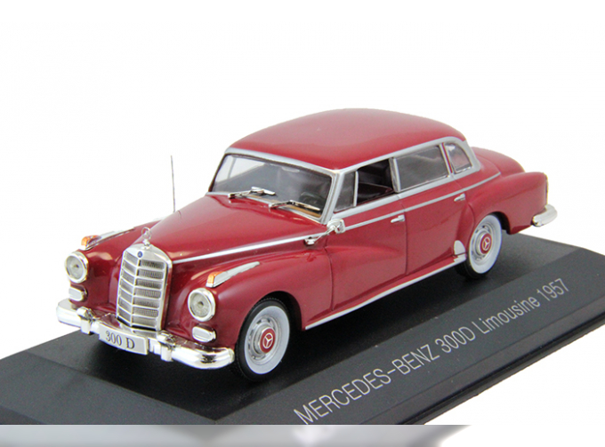 MERCEDES-BENZ 300D Limousine W189 (1957), red