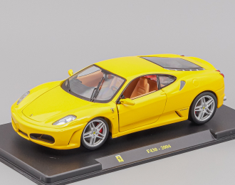 FERRARI F430 (2004) - Con Vetrina - With Showcase, Yellow