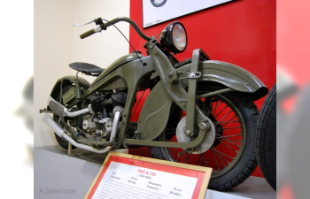 ПМЗ-А-750 мотоцикл (хаки)