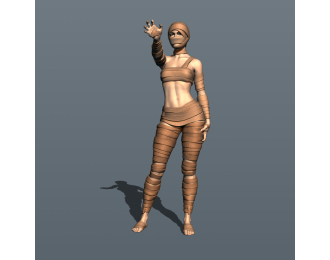 Фигурка Мумия, окрашенная