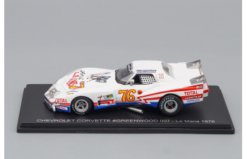 CHEVROLET Corvette #Greenwood 007 - Le Mans 1976, white