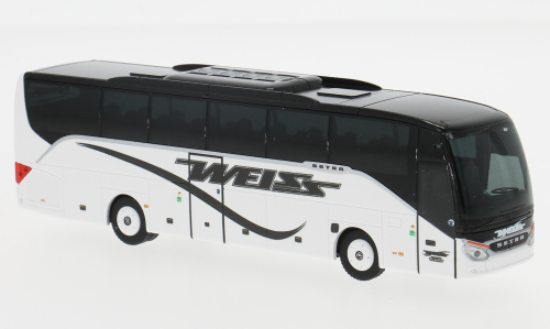 SETRA S 515 HD Weiss Busreisen St.Georgen (2012), white/black