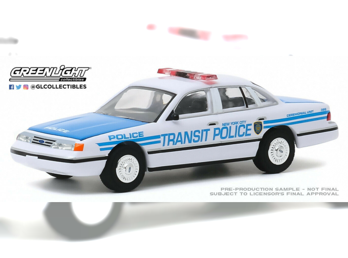 FORD Crown Victoria Police Interceptor "New York City Transit Police Ceremonial Unit " 1994