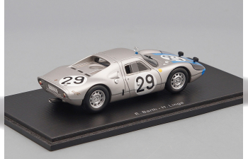 PORSCHE 904-8, 29, Le Mans 1964 Edgar Barth - Herbert Linge, silver