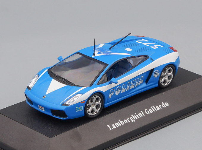 LAMBORGHINI Gallardo "Polizia" (полиция Италии) 2004, blue / white