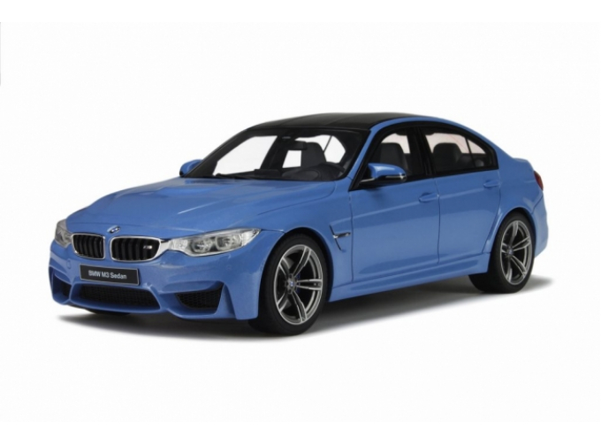 BMW M3 Limousine F80, blue