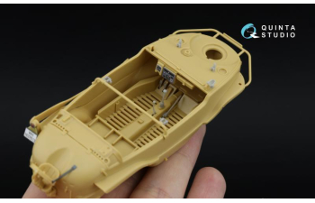 3D Декаль интерьера кабины Schwimmwagen Type 166 (Tamiya) (с 3D-печатными деталями)