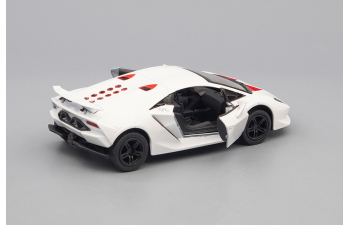 LAMBORGHINI Sesto Elemento, white / red