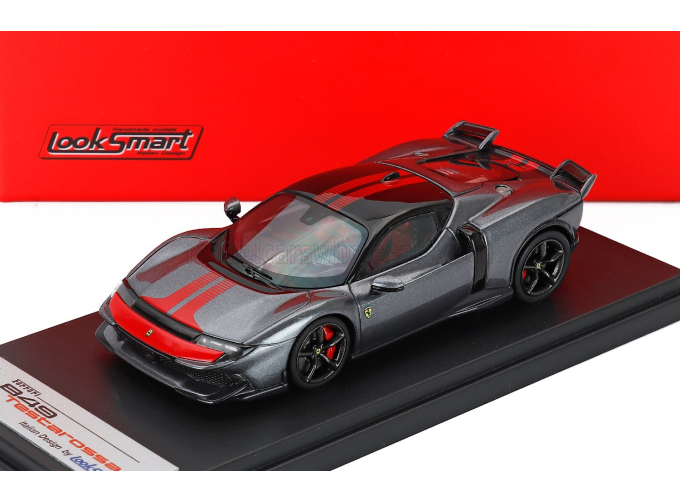 FERRARI 849 Testarossa Assetto Fiorano (2025), Grigio Gts - Grey Red