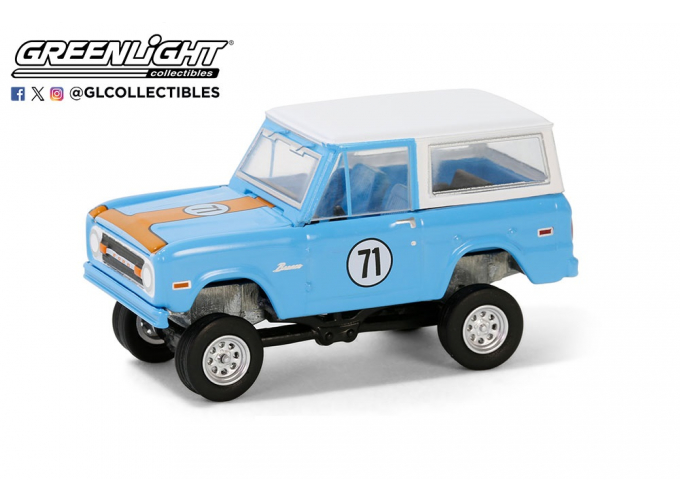 FORD Bronco 4x4 Custom SUV #71 (Las Vegas 2023) (1971), Blue