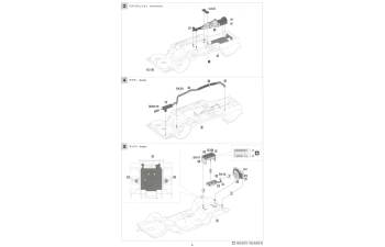 Сборная модель NISSAN 240rs (bs110) Team Nissan Europe (night Version) №3 Rally New Zealand 1983 Timo Salonen - Seppo Harjanne