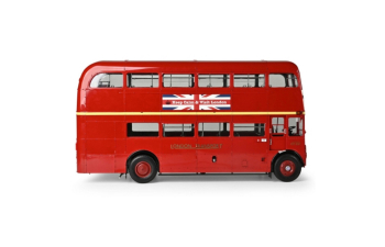 Сборная модель AEC ROUTEMASTER RM 857 London Bus L 69 8 B 20 H 37 5 in cm (1961), red