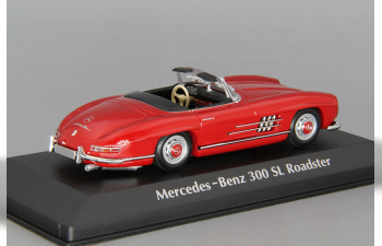 MERCEDES-BENZ 300 SL Roadster (1955), red