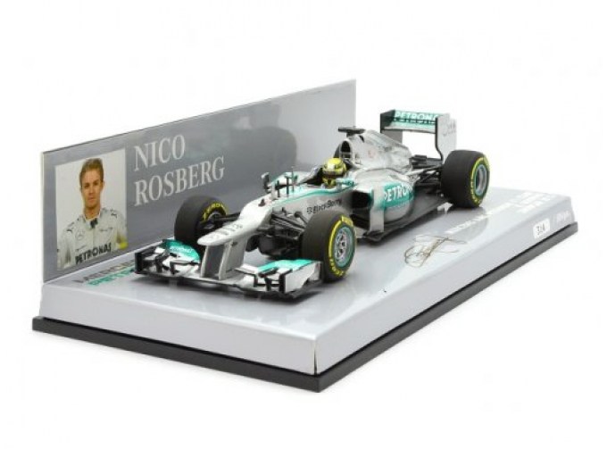 MERCEDES-BENZ AMG F1 Team - Nico Rosberg - SHOWCAR 2013, silver