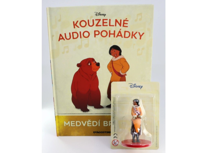 Волшебные аудиосказки Диснея №66: Братец медвежонок, книга с фигуркой