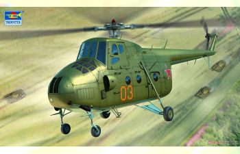 Сборная модель Вертолёт Ми-4 Hound