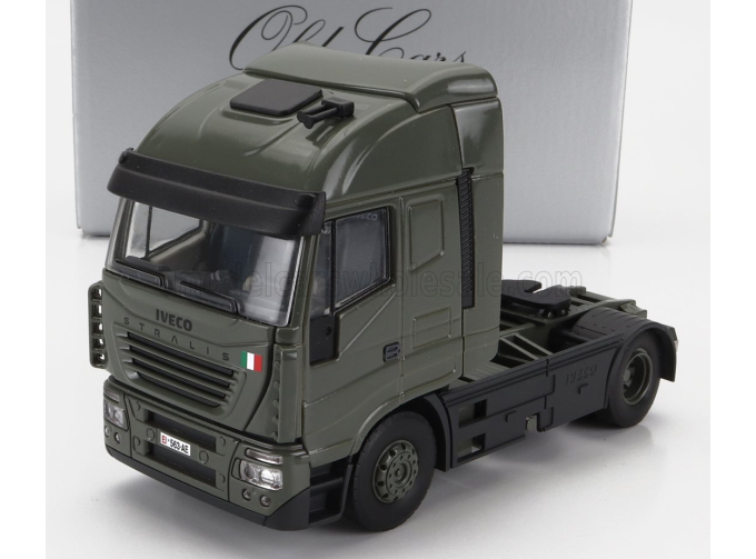 IVECO FIAT Stralis 480 Tractor Truck 2-assi E.i. Esercito Italiano (2002), Military Green