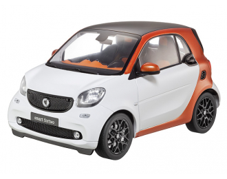 SMART ForTwo Coupe Passion C453 Edition #1 (2014), lava orange / white