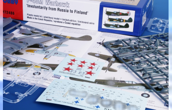 Сборная модель P-40M Warhawk 'Involuntarily From Russia To Finland'