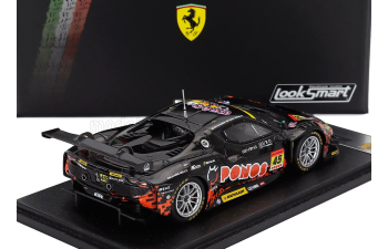 FERRARI 296 Gt3 3.0l Twin Turbo V6 Team Ponos Racing №45 Gt300 Super Gt (2025) Kei Cozzolino - Takuro Shinoara, Orange Black Yellow