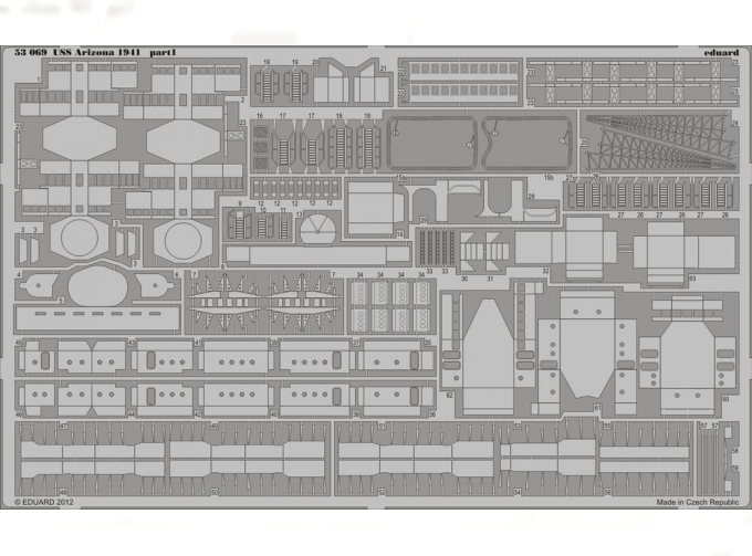 Фототравление для USS Arizona 1941