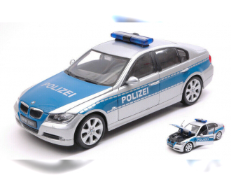 BMW 330i E90 Polizei 2004 Полиция Германии, серебристый с синим