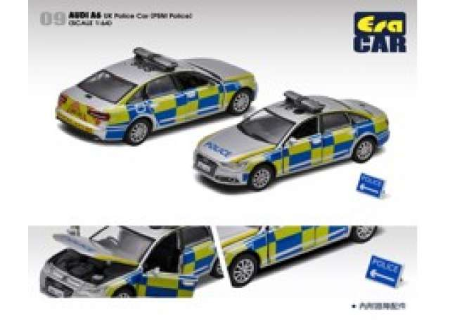Audi A6 England Police Car *PSNI Police*, grey/blue/green