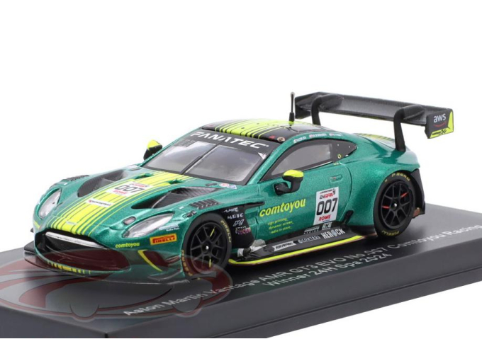 ASTON MARTIN Vantage AMR GT3 Evo Winner 24h Spa Mattia Drudi, Marco Sørensen, Nicki Thiim (2024)