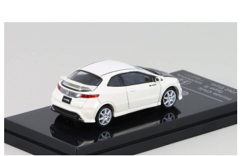 HONDA Civic FN2 Type R RHD (2007), white