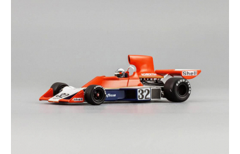 TYRRELL Ford 007 Ian Scheckter (1975), orange / white