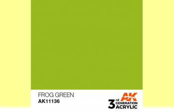 Краска акриловая 3rd Generation Frog Green 17ml