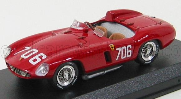 FERRARI 750 Monza N706 Mille Miglia (1955) - Protti Zanini, red