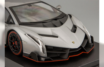 LAMBORGHINI Veneno, grey / red