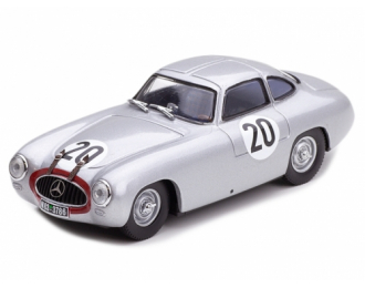 Mercedes-Benz 300 SL W196 1952 Le Mans #20, silver