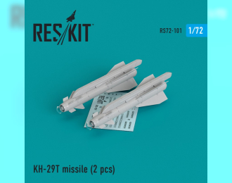 Сборная модеь Kh-29T (AS-14B 'Kedge) missile (2 штуки)