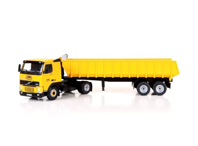VOLVO FH12 BENNE (1995), yellow